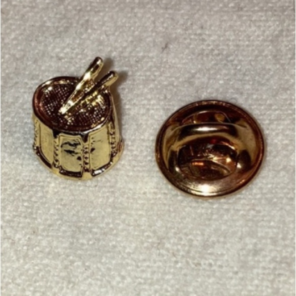 🐸Vintage TIE TACK /LAPEL PIN for DRUMMER